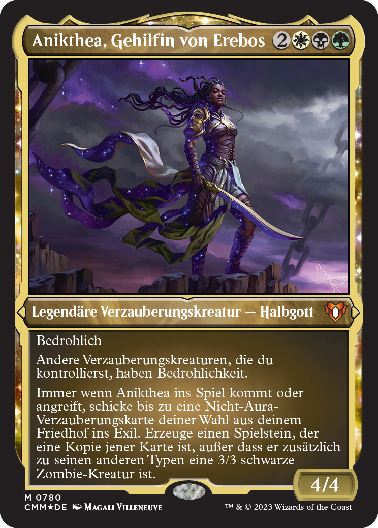 Display Commander Anikthea, Gehilfin von Erebos