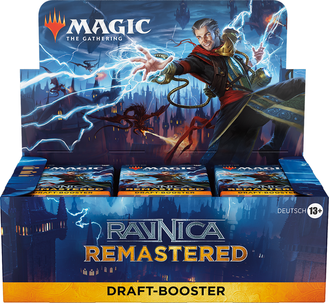 Ravnica Remastered Draft-Booster-Display