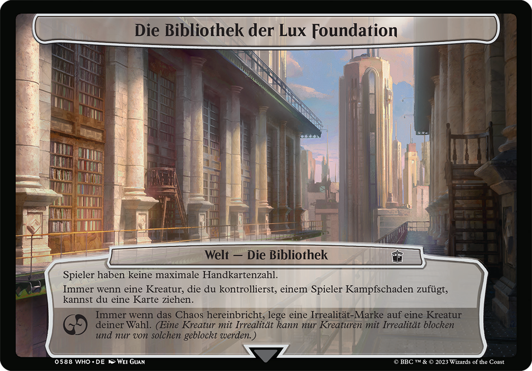 Die Bibliothek der Lux Foundation