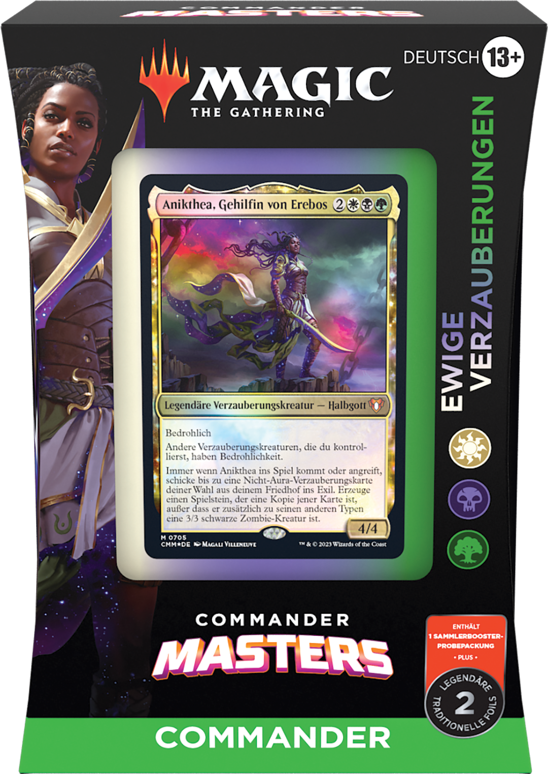 Commander-Deck Ewige Verzauberungen (Weiß-Schwarz-Grün)