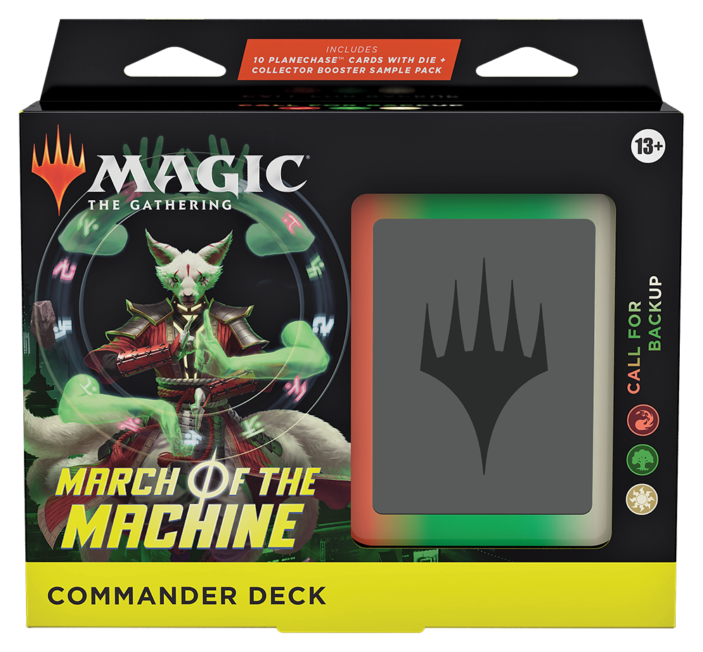 March of the Machine Call for Backup Commander deck