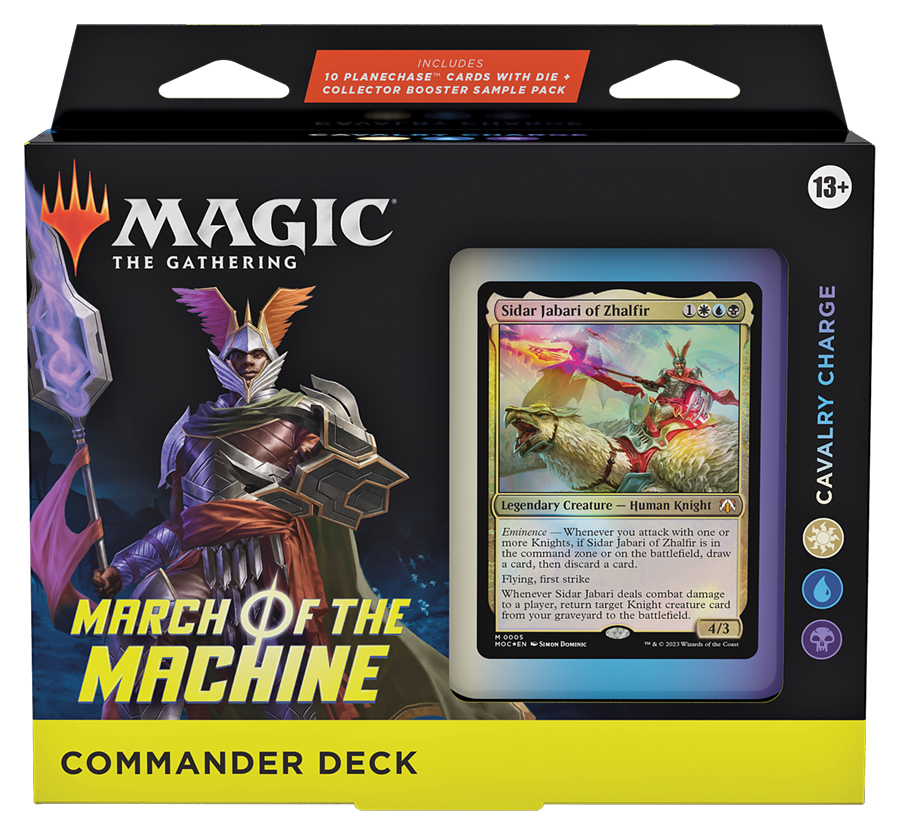 March of the Machine Cavalry Charge (White-Blue-Black) Commander Deck