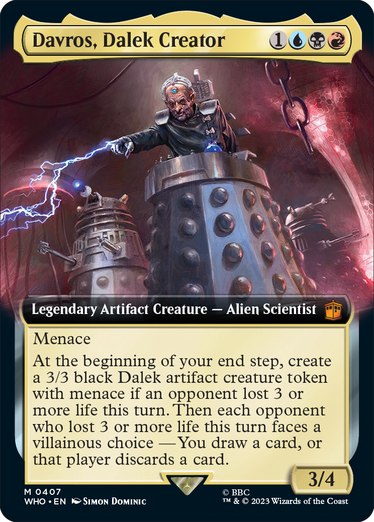 Davros, Dalek Creator (arte ampliada)