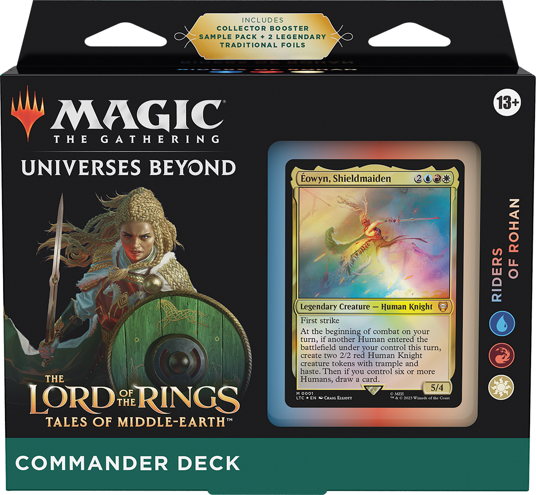 Riders of Rohan (Blue-Red-White) Commander Deck