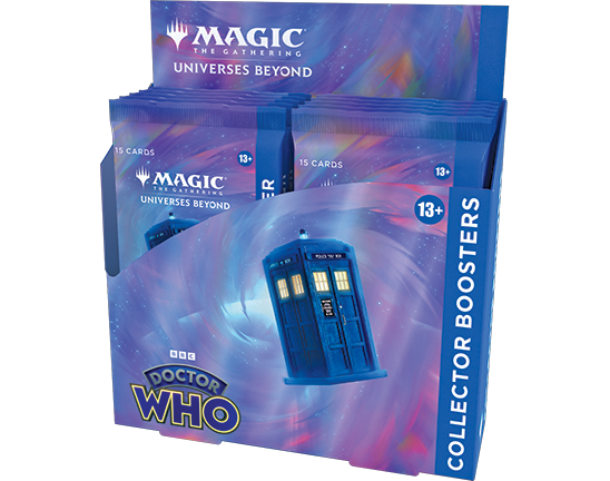 <em>Magic: The Gathering® – Doctor Who™</em> Collector Booster Display
