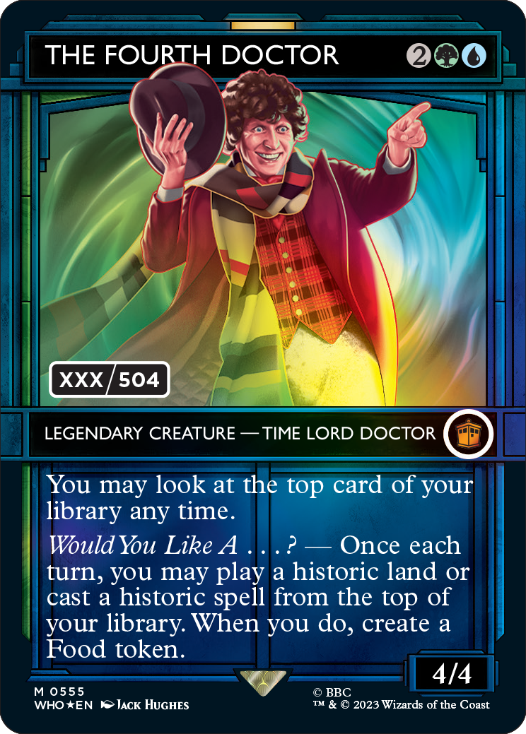 The Fourth Doctor (com número de série)