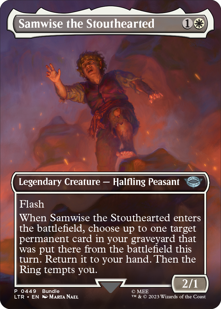 Borderless Scene Samwise the Stouthearted