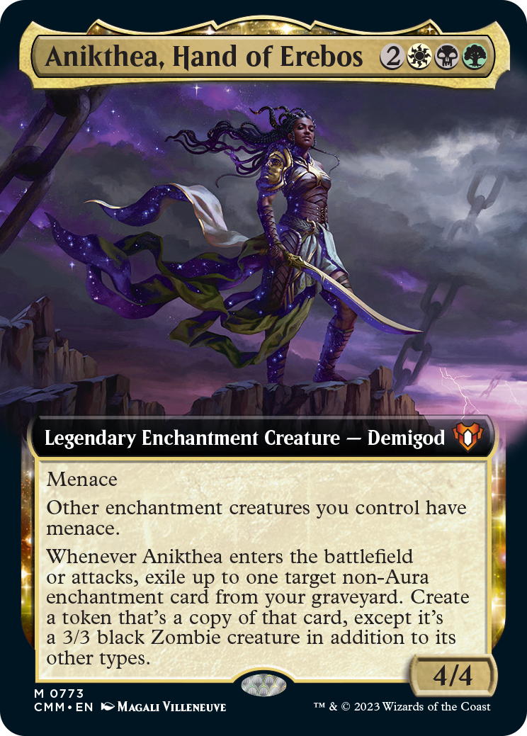 Anikthea, Hand of Erebos con illustrazione estesa