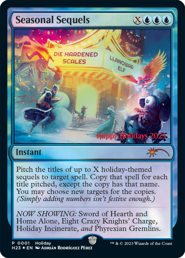 2023 Magic: The Gathering Holiday Promo Card