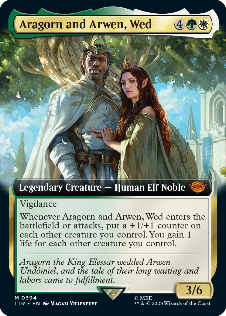 Magic The Gathering x Lord of the Rings Cards