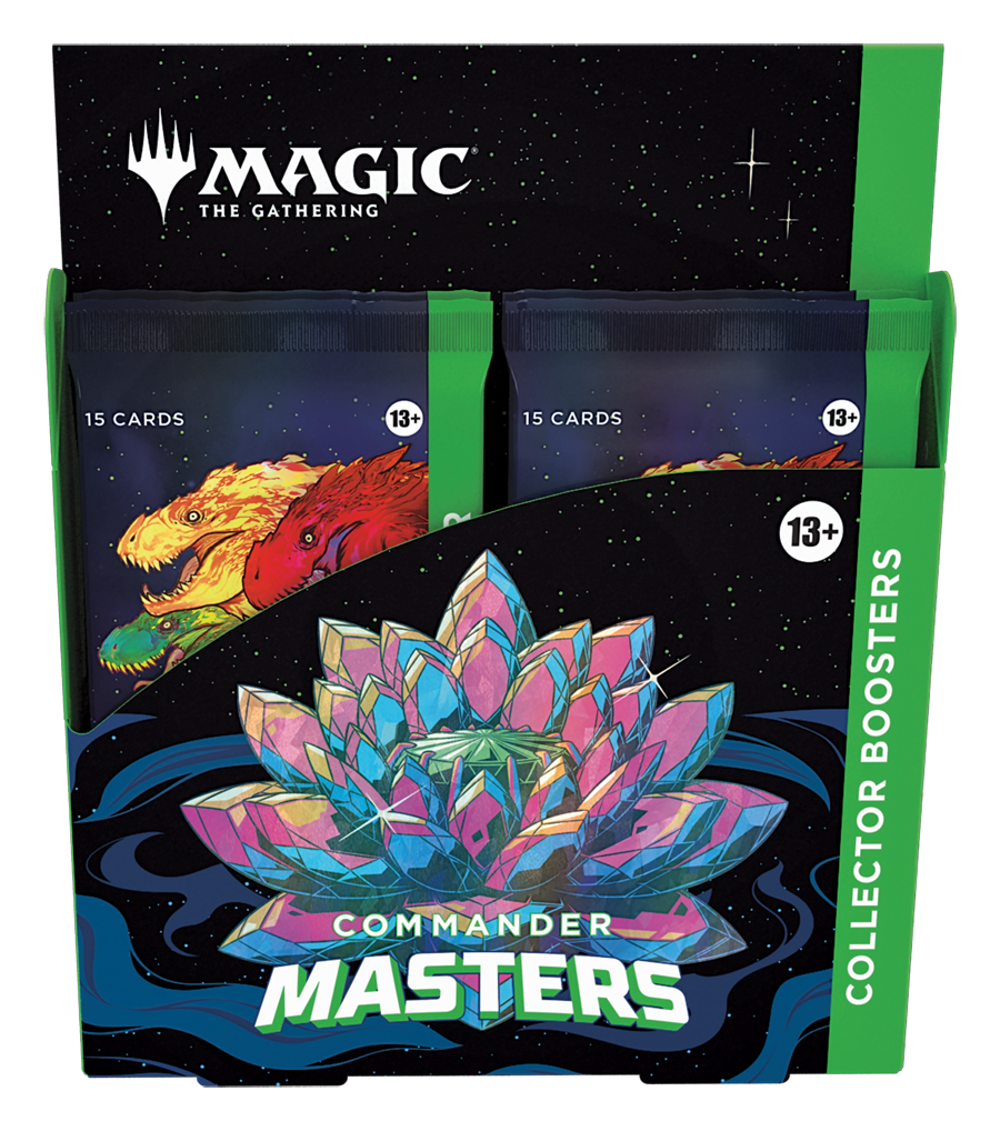 Commander Masters Collector Booster Display