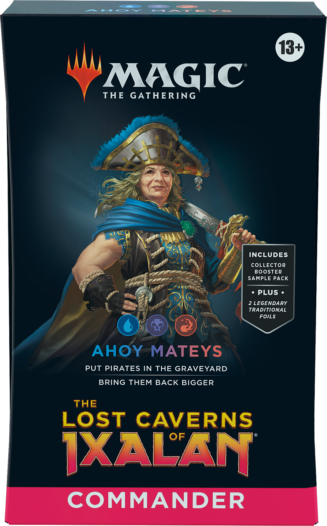 The Lost Caverns of Ixalan Ahoy Mateys Commander Deck