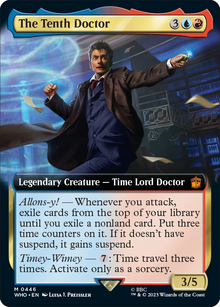 The Tenth Doctor (illustrazione estesa)