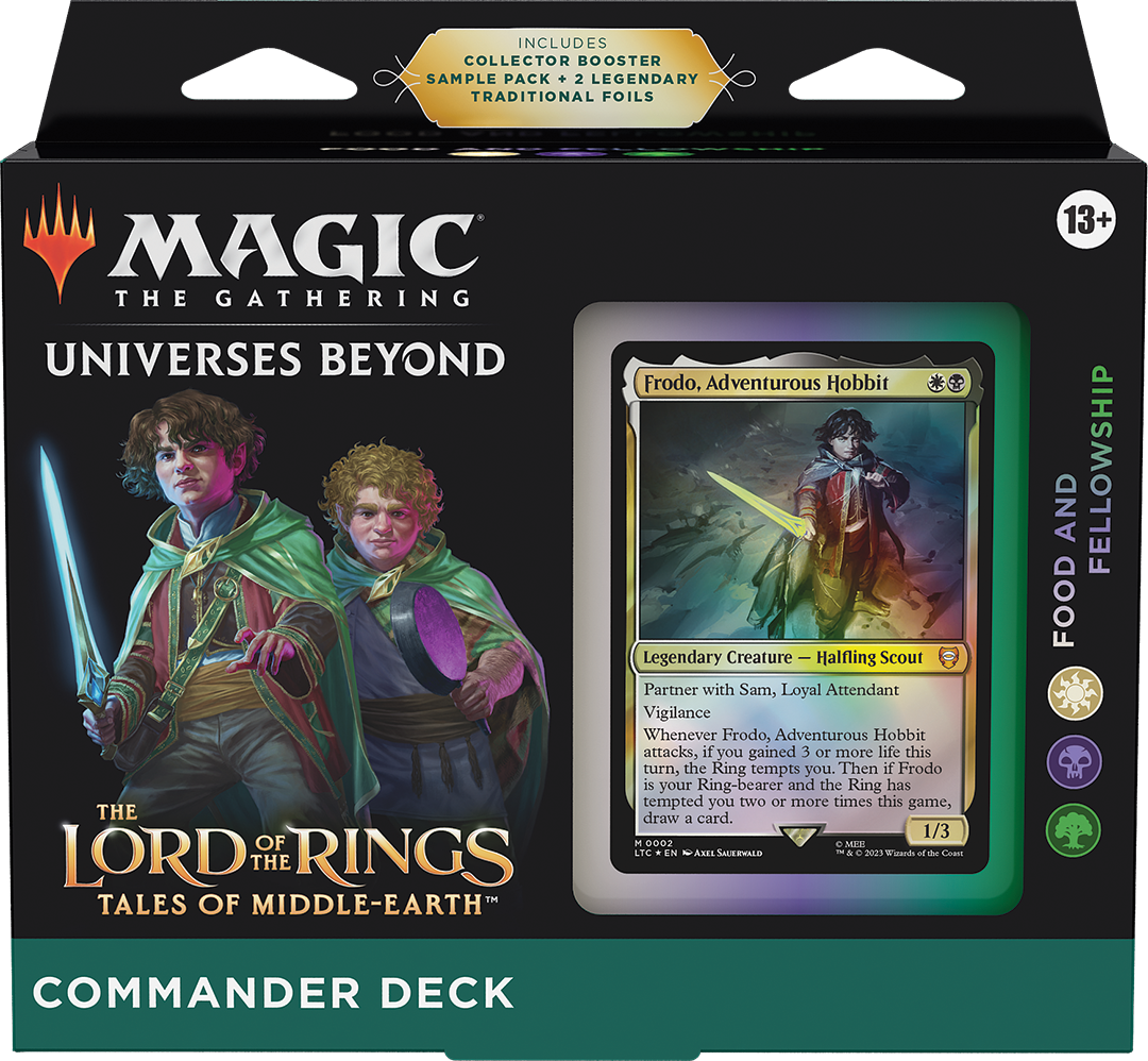 Food and Fellowship (White-Black-Green) Commander Deck