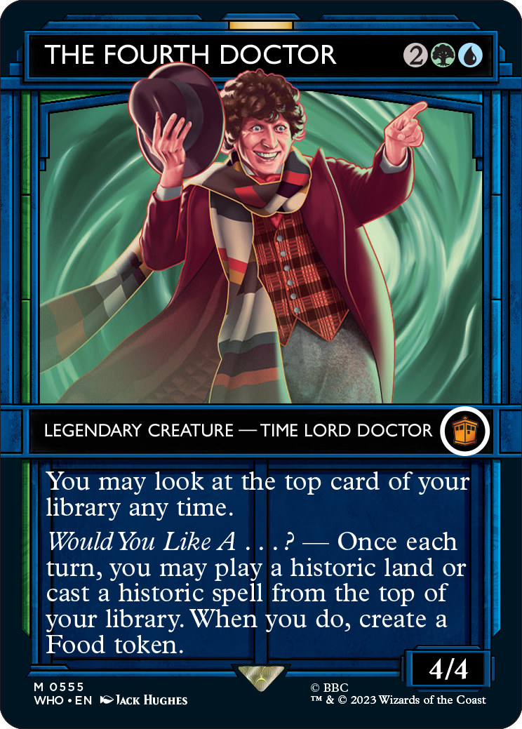 The Fourth Doctor（特色牌框）