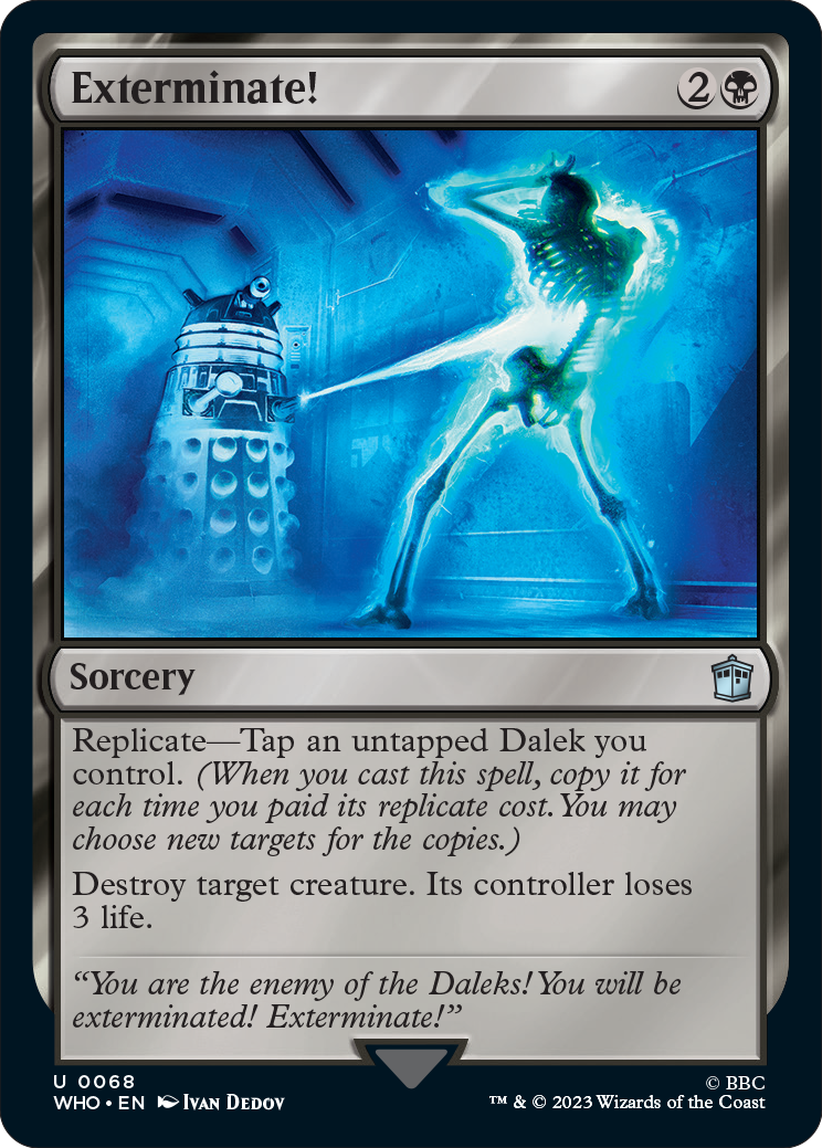 Magic: The Gathering Reveals New Look at Doctor Who Set