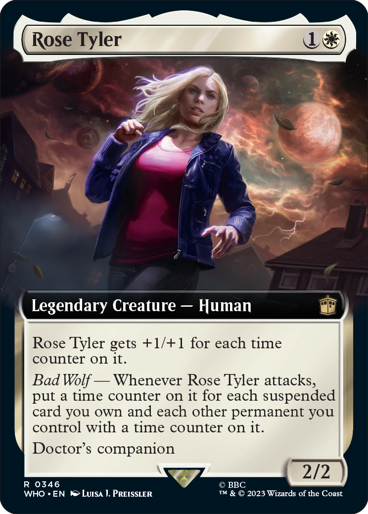 Rose Tyler (erweiterter Kartenrand)