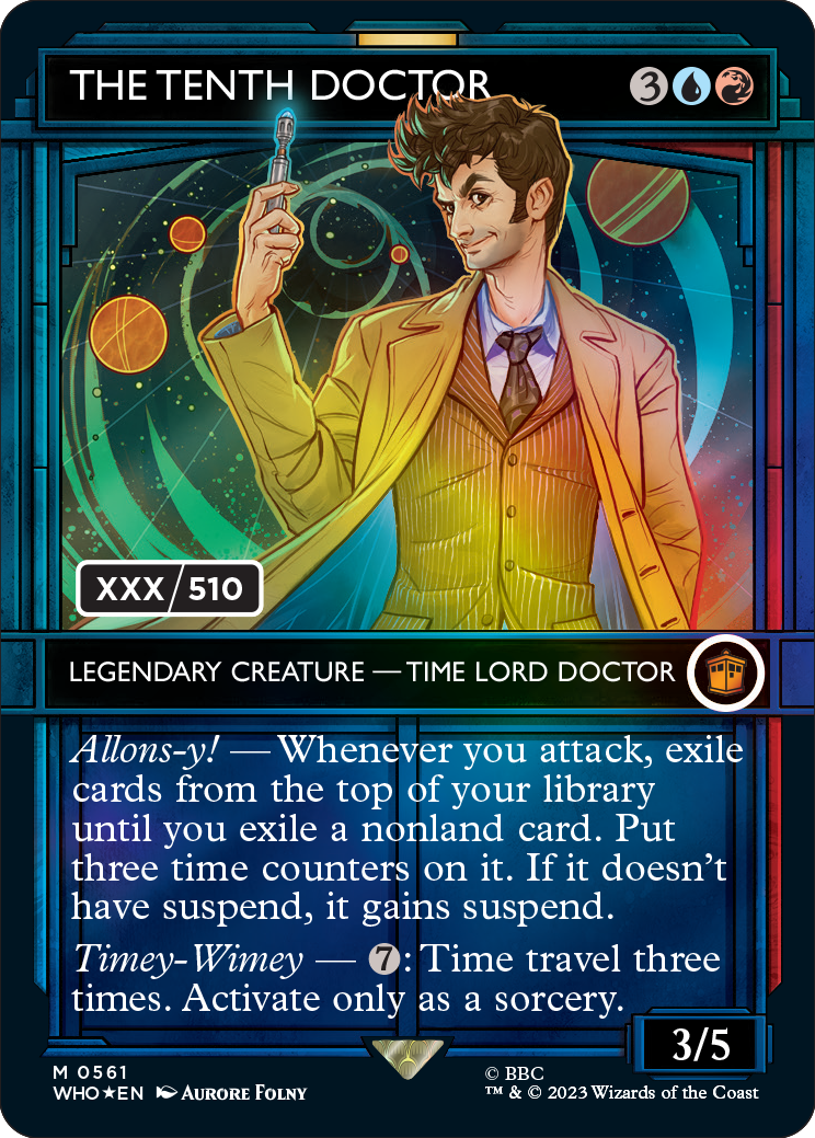 The Tenth Doctor (com número de série)