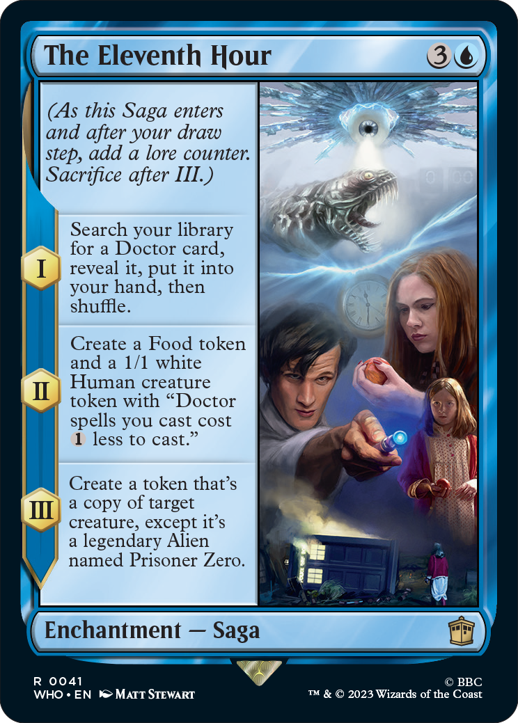 A First Look at Magic: The Gathering® – Doctor Who™