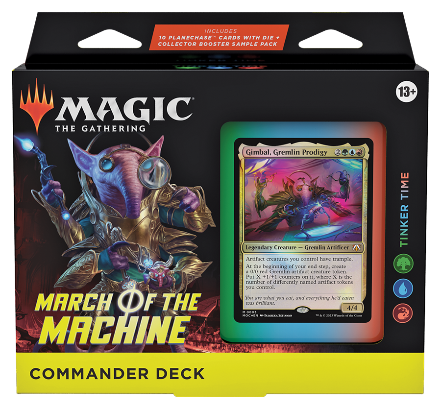 March of the Machine Tinker Time (Green-Blue-Red) Commander Deck