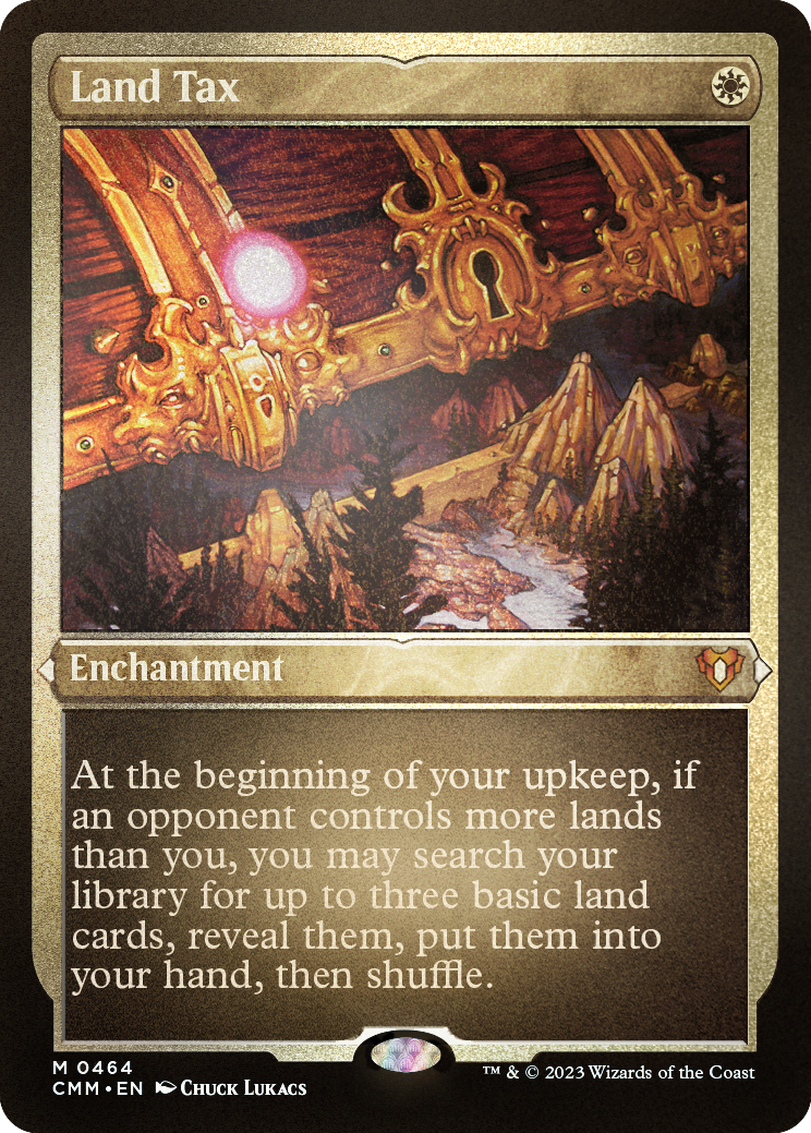 Foil-Etched Land Tax