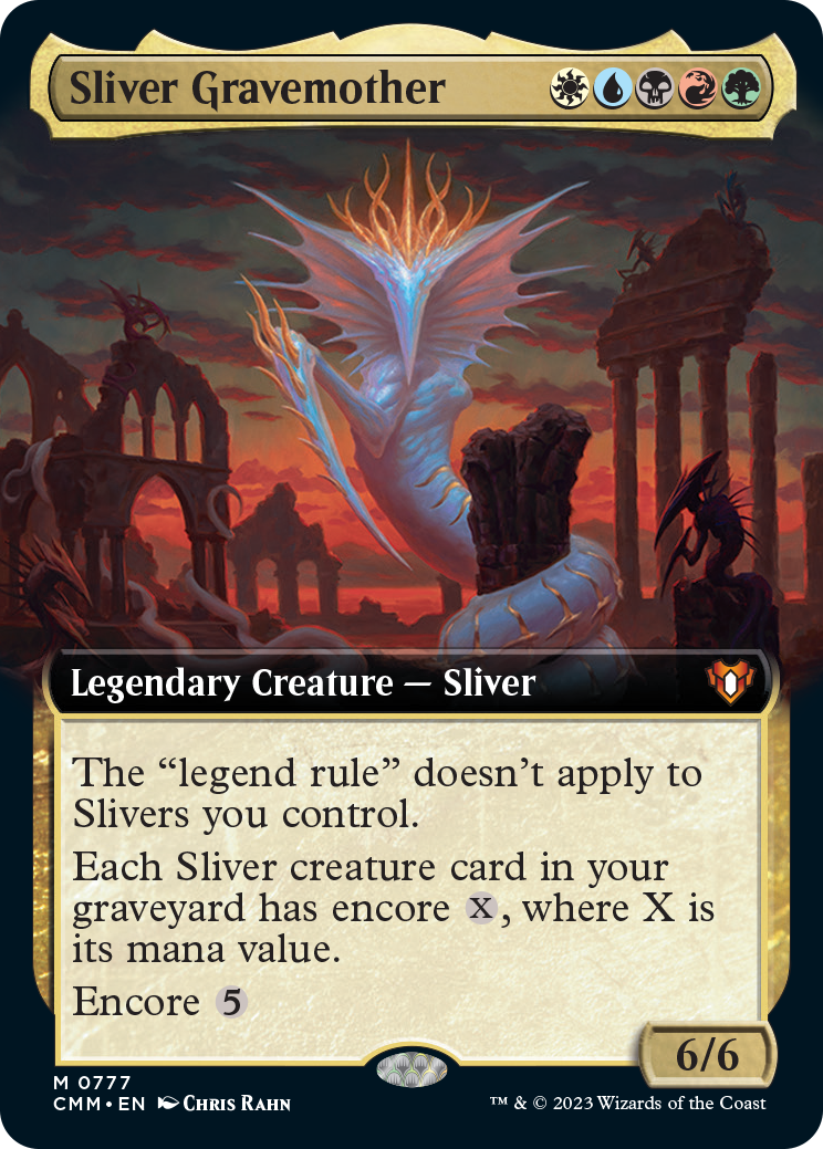 Extended-Art Sliver Gravemother