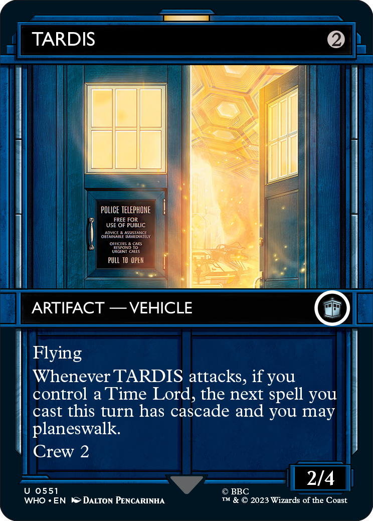 TARDIS（特色牌框）