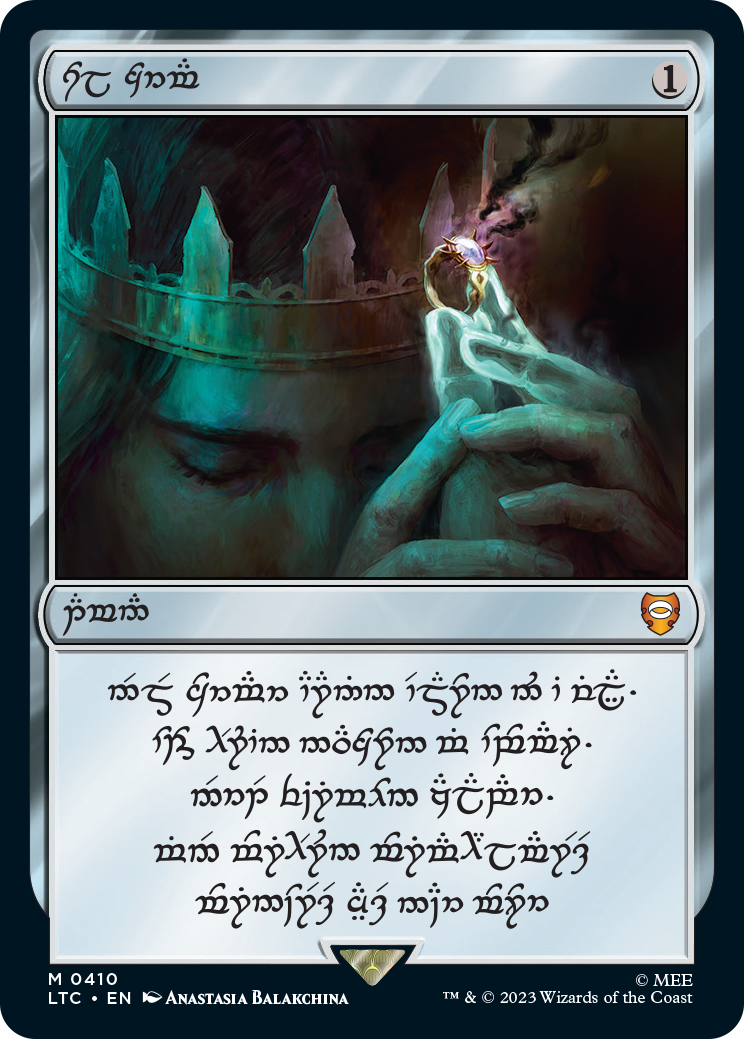 mtg 太陽の指輪 (エルフver)-