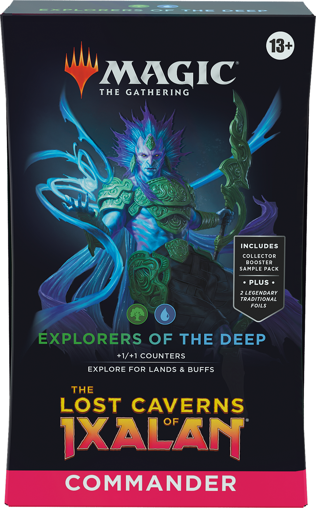 The Lost Caverns of Ixalan Explorers of the Deep Commander Deck