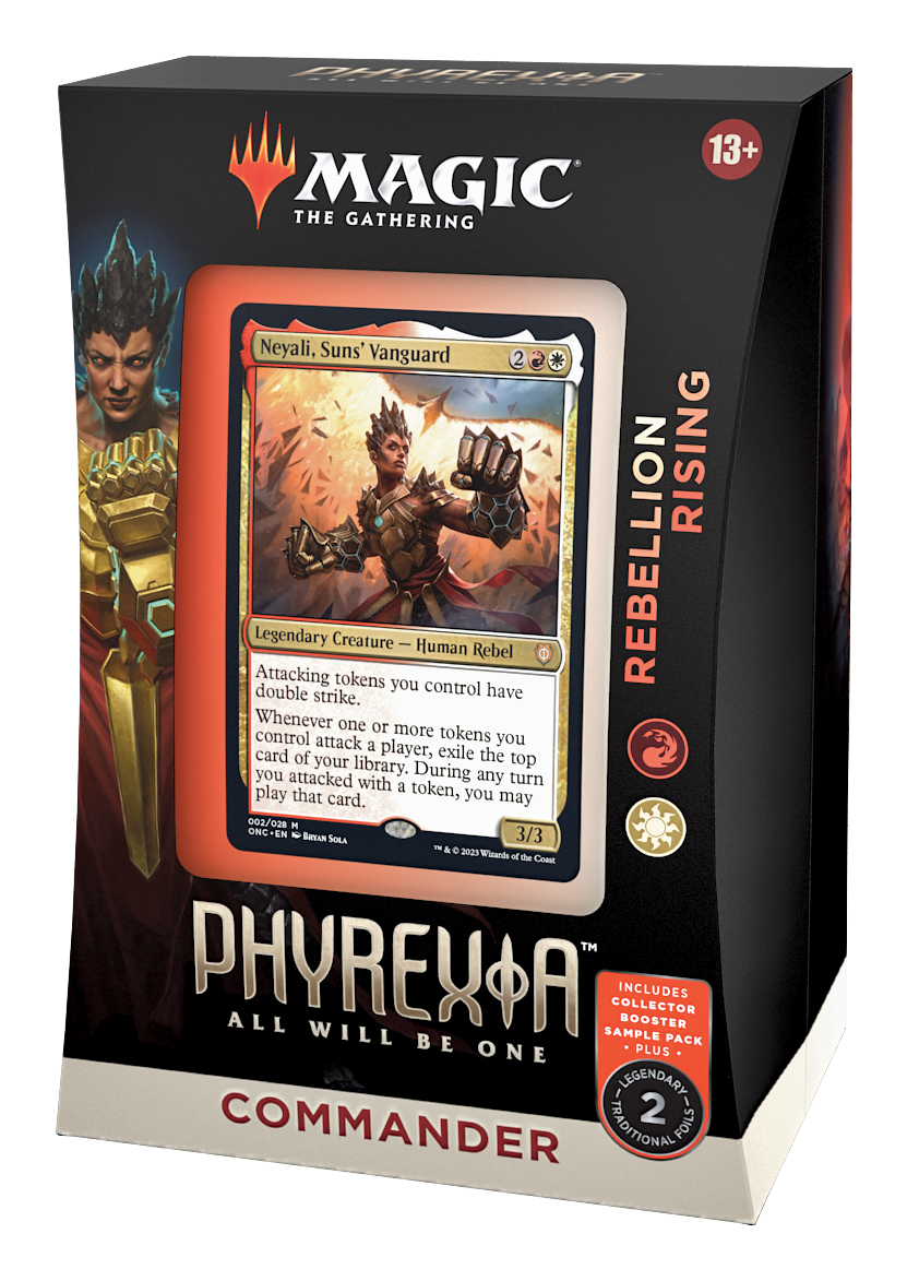 Deck de Commander de Phyrexia: Tudo Será Um - Rebelião Ascendente