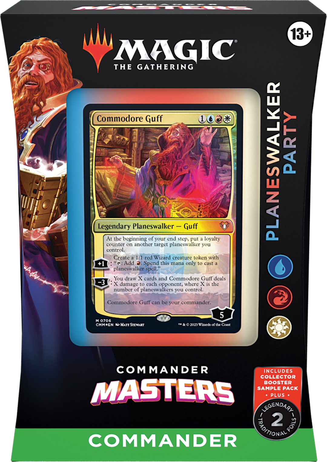 Planeswalker Party (White-Blue-Red) Commander Masters Commander deck