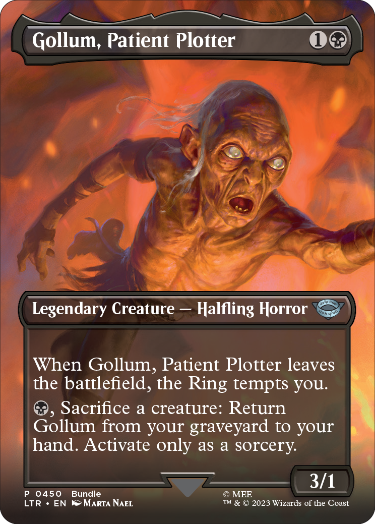 보더리스 장면 Gollum, Patient Plotter