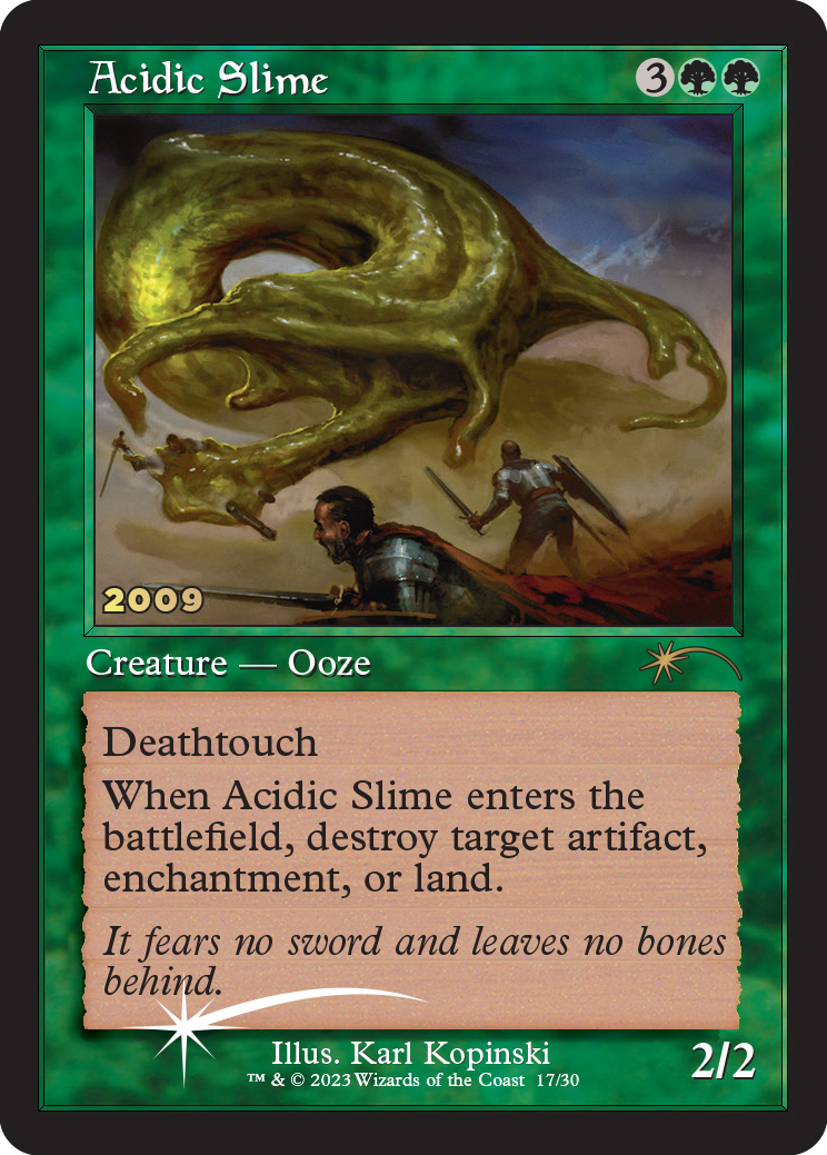 Acidic Slime 30th Anniversary Promo