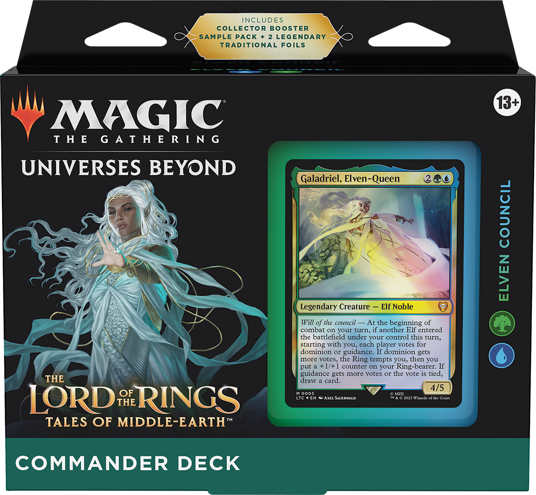 Elven Council (Green-Blue) Commander Deck