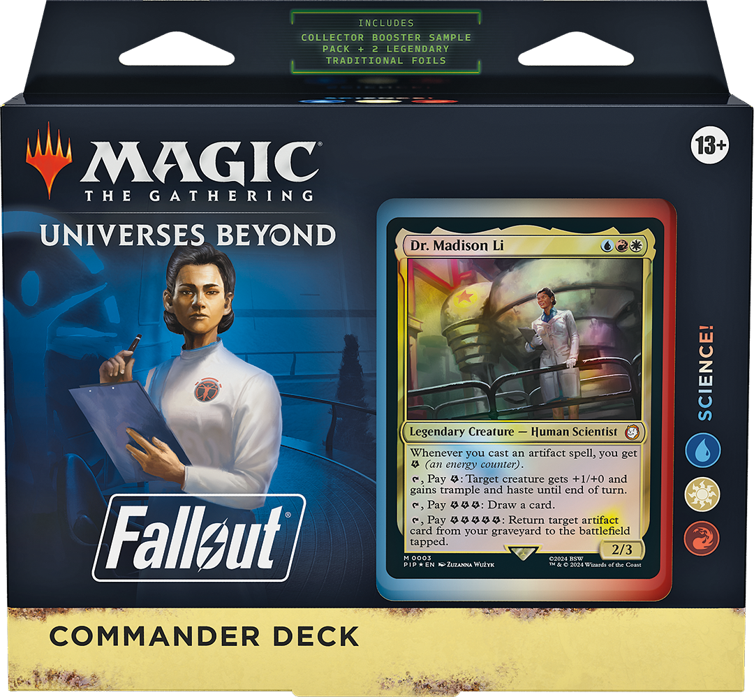 Fallout: Out of the Vault - Scrappy Survivors Commander Deck [Español]