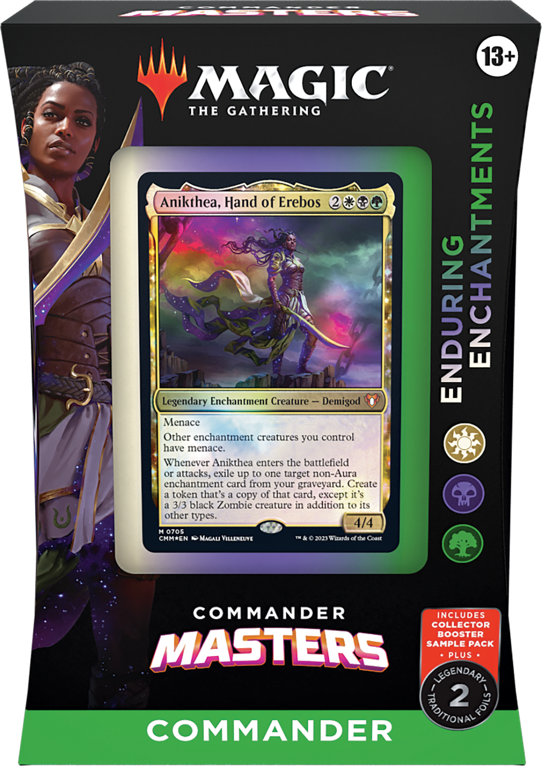 Deck de Commander Enduring Enchantments (branco, preto e verde)