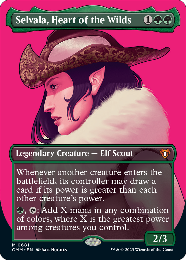 Borderless Profile Selvala, Heart of the Wilds