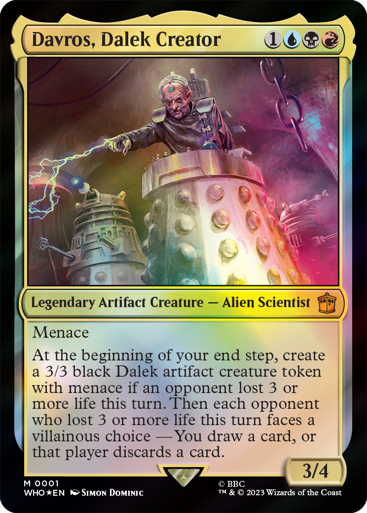 Doctor Who Has Arrived In Magic: The Gathering