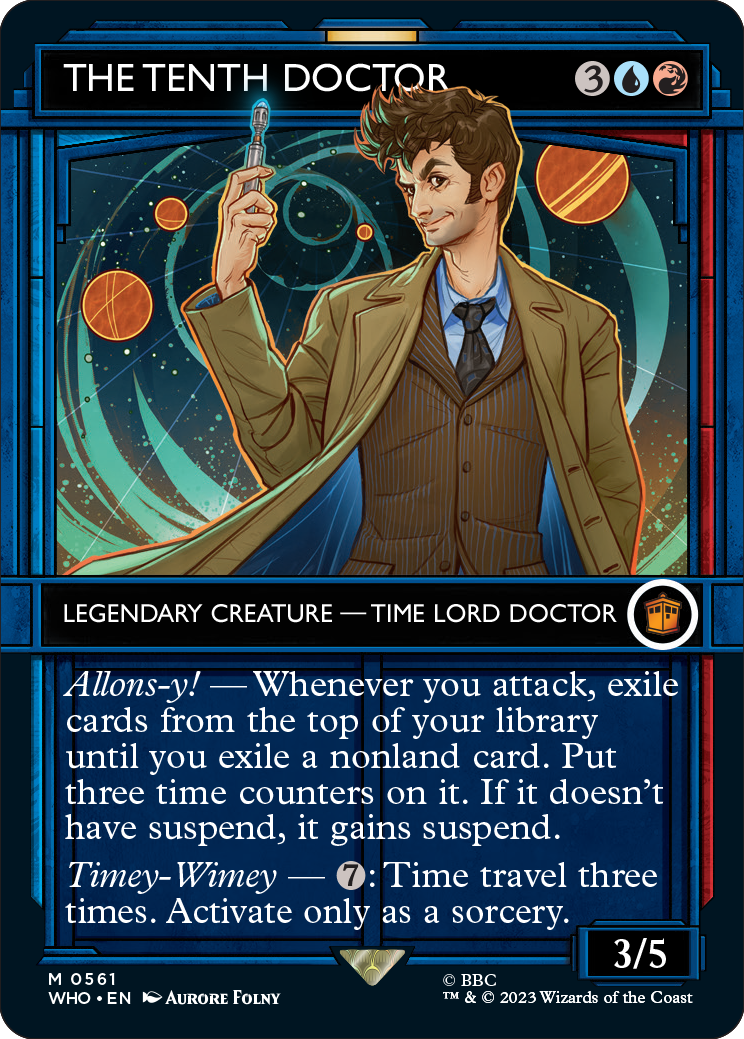 The Tenth Doctor (stile vetrina)