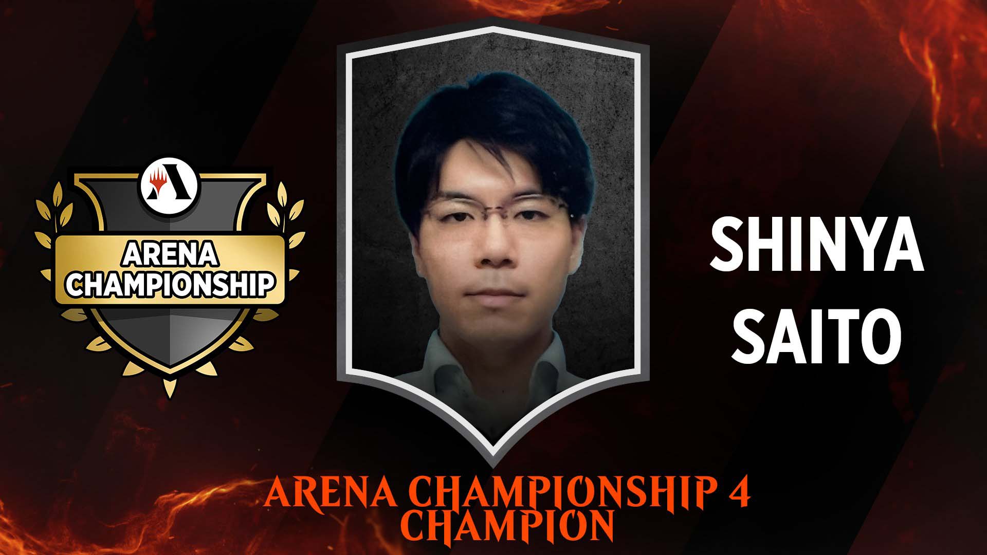 Winner of Arena Championship 4: Shinya Saito