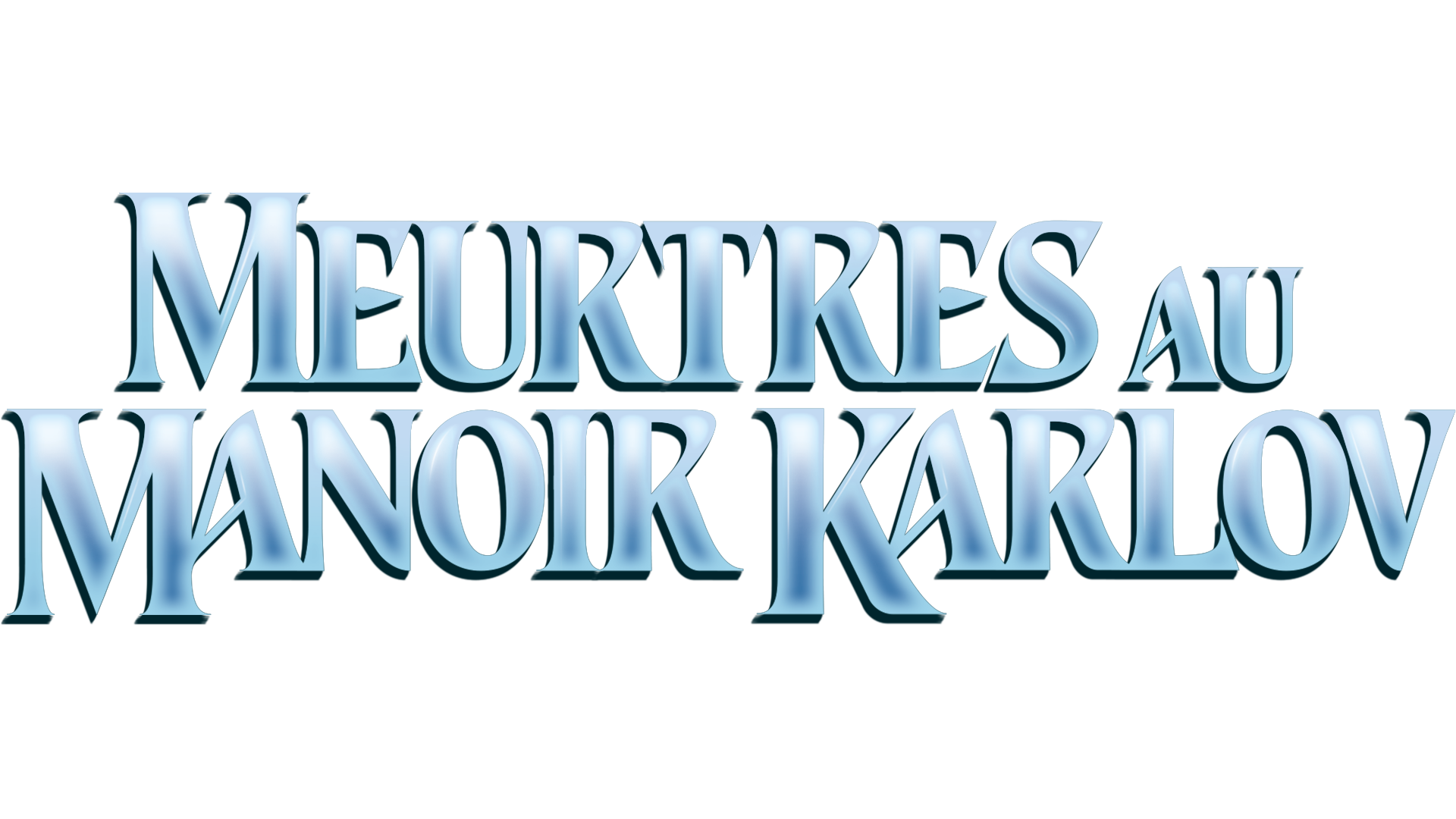 Logo Meurtres au manoir Karlov