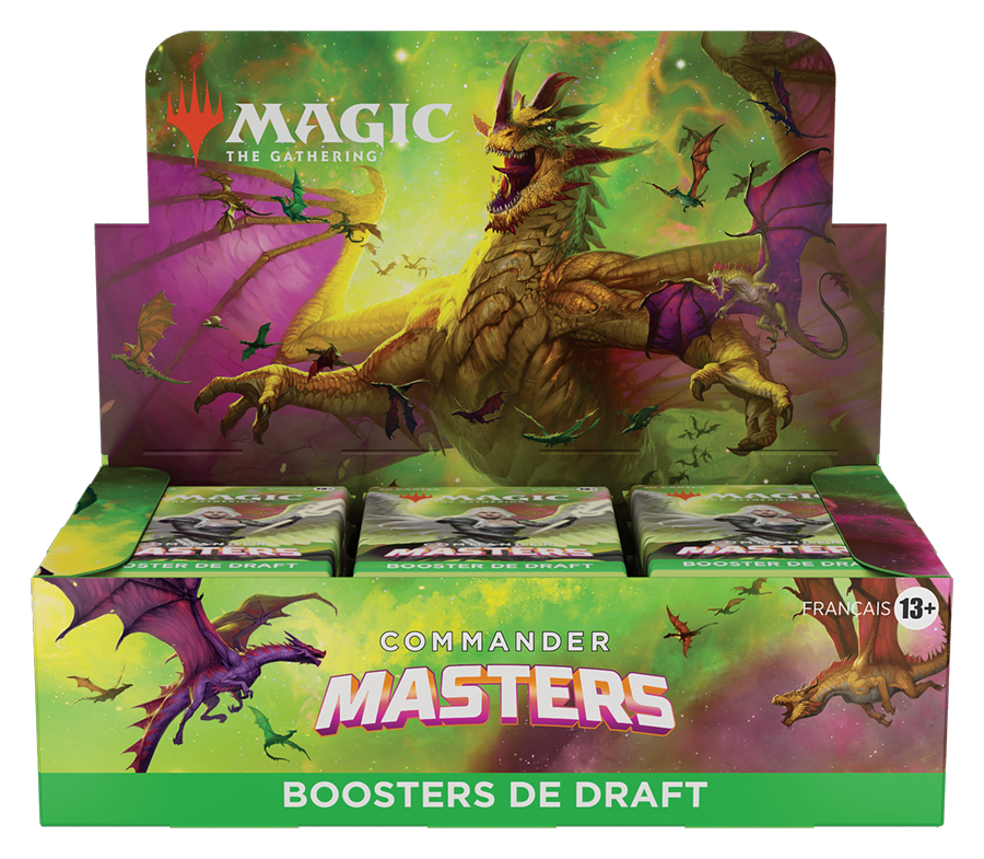 Boîte de boosters de draft Commander Masters