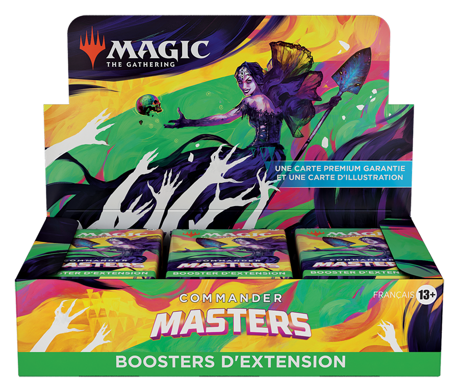 Boîte de boosters d'extension Commander Masters