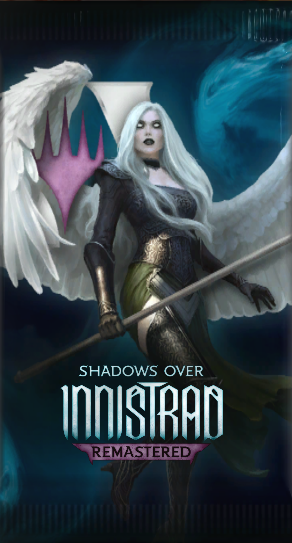 Sobre de la tienda de <em>Sombras sobre Innistrad remasterizada</em>