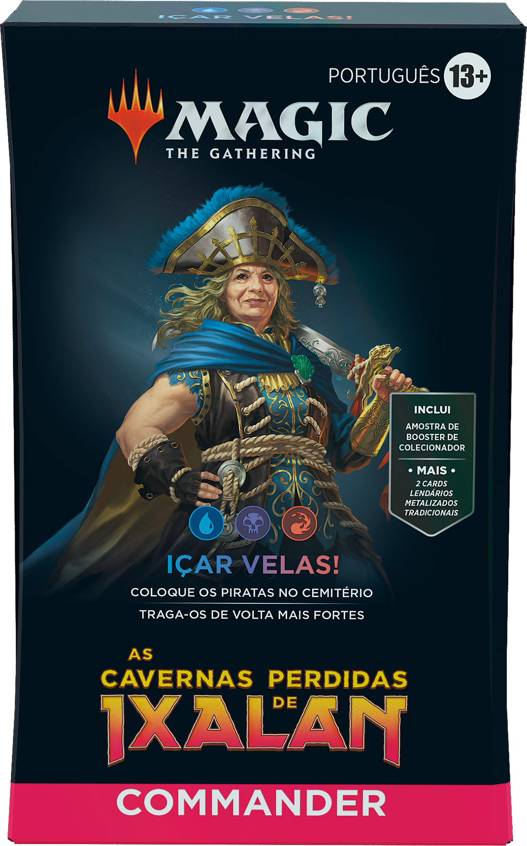 MTG As Cavernas Perdidas de Ixalan: Commander Içar Velas! (URB) - Playeasy