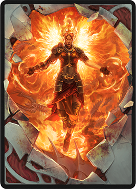 Chandra, Hope's Beacon sleeve in MTG Arena