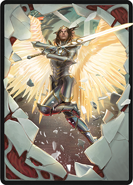 Archangel Elspeth sleeve in MTG Arena