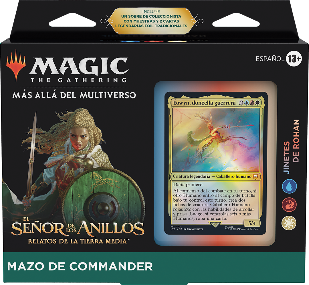 Magic: The Gathering The Lord of The Rings: Tales of Middle-Earth Commander  Mazos (ESPAÑOL)