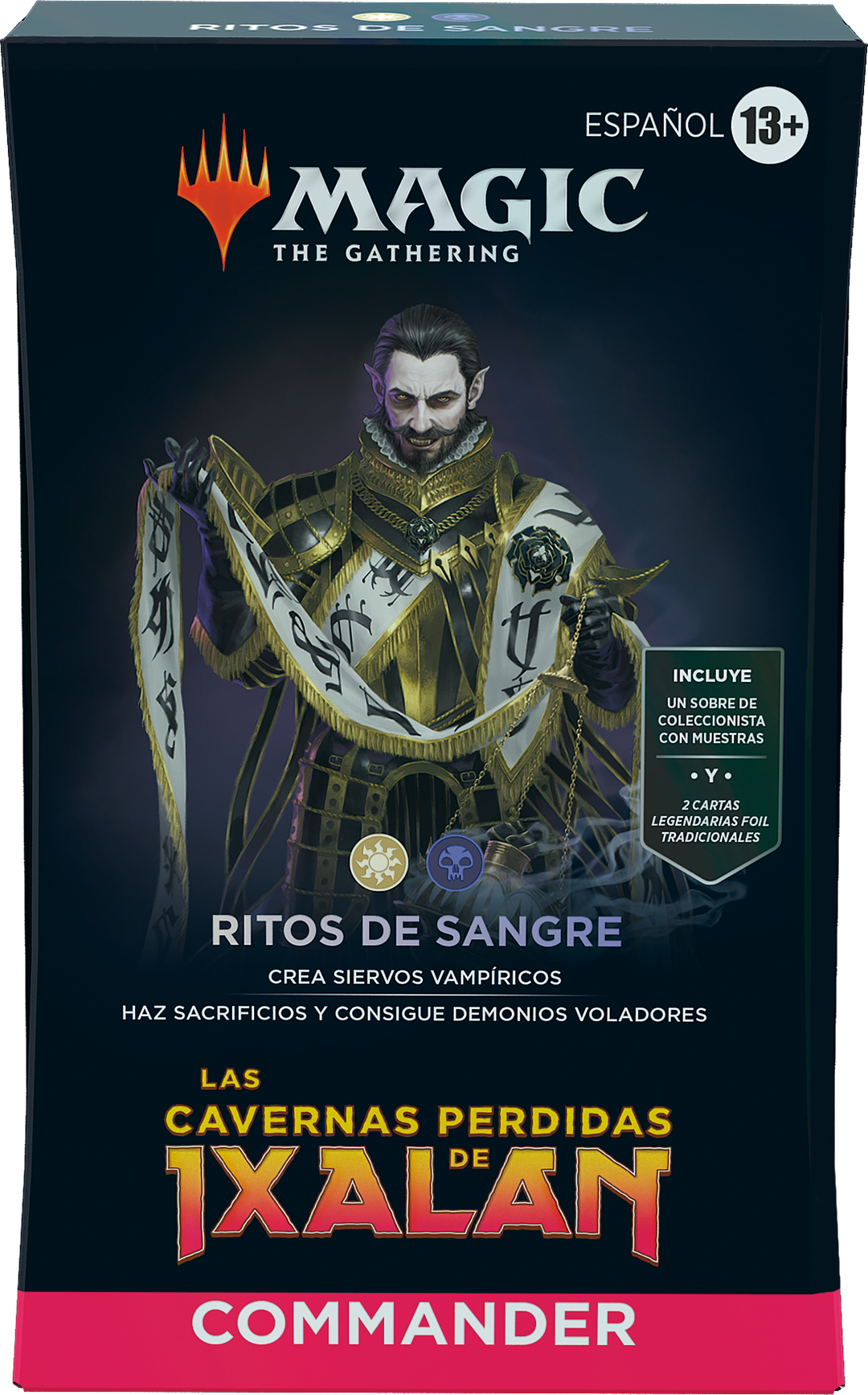 Magic the Gathering: Las cavernas perdidas de Ixalan - Mazo de Commander  Acelerasaurios (Español)
