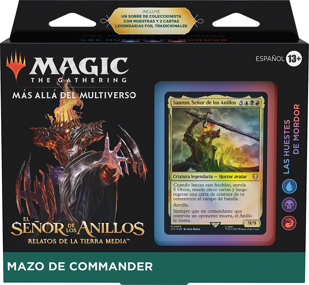 Magic The Gathering Mazos de Commander de El Señor de los Anillos